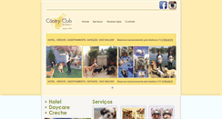 Desktop Screenshot of caotryclub.com.br